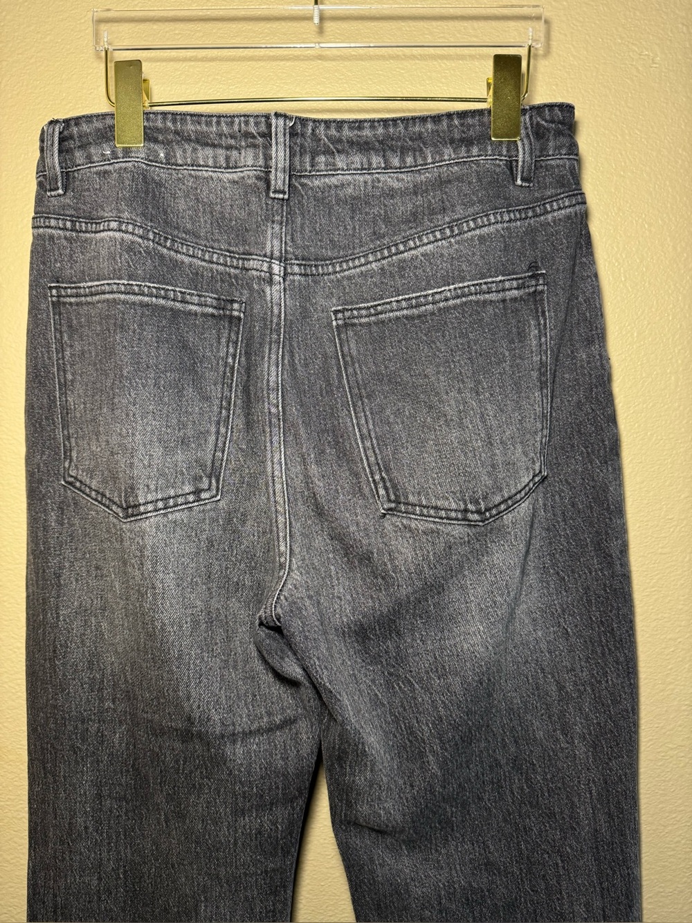 Marine Layer Charlie Denim Straight Leg Pant Denim Jeans Women’s size 12 - Picture 5 of 13